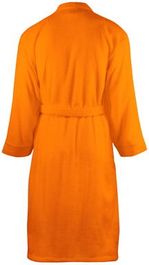 Bademantel ohne Kapuze | 340 g/m2 - Orange