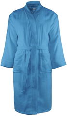 Hoodless bathrobe | 340 gsm