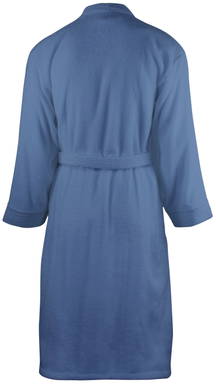 Bademantel ohne Kapuze | 340 g/m2 - Denim verblasst