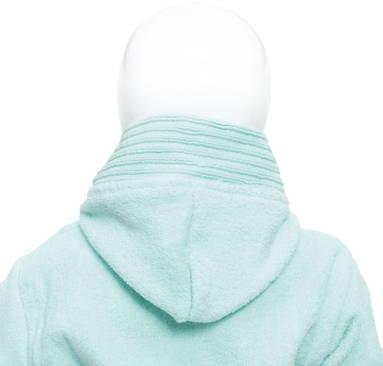 Peignoir bébé avec capuche | 340 g/m2 - Light blue