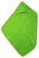 Cape de bain pour bébé | 450 g/m2 - Vert citron