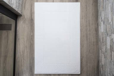 Tapis de bain ultradeluxe | 60 x 95 cm | 1250 gr/m2 - Gris argenté