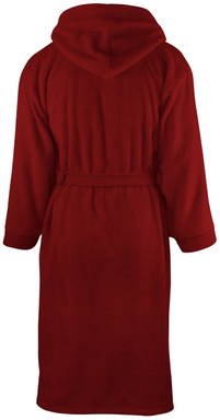 Hooded bathrobe | 340 g/m2 - Burgundy