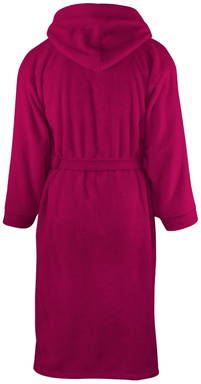 Hooded bathrobe | 340 g/m2 - Magenta