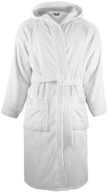 Hooded bathrobe | 340 g/m2 - White