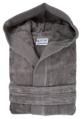 Velour Hooded Robe | 450 gsm - Taupe