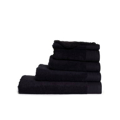 Serviette de luxe | 50 x 100 cm | 550 gr/m2 - Noir
