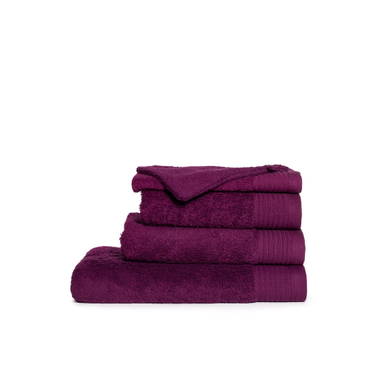 Serviette de luxe | 50 x 100 cm | 550 gr/m2 - Prune