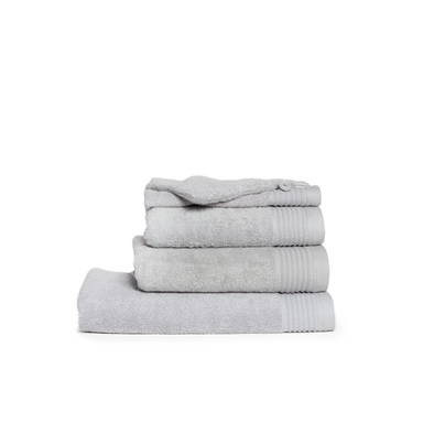Serviette de luxe | 70 x 140 cm | 550 gr/m2 - Gris argenté