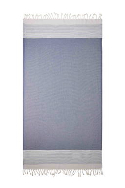 Serviette de hammam de luxe | 90 x 170 cm | 550 g/m2 - Marine