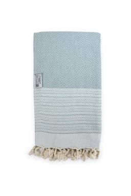 Serviette de hammam de luxe | 90 x 170 cm | 550 g/m2 - Menthe
