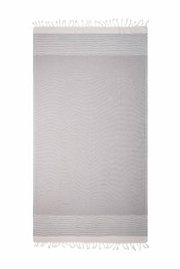 Serviette de hammam de luxe | 90 x 170 cm | 550 g/m2 - Anthracite