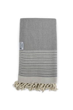 Serviette de hammam de luxe | 90 x 170 cm | 550 g/m2 - Anthracite
