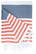 Hamam doek Marine | 100 x 180 cm | 150 g/m2 - Navy blue/red