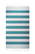 Hamam doek Marine | 100 x 180 cm | 150 g/m2 - Petrol/mint