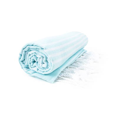 Basic hammam towel | 100 x 180 cm | 150 g/m2 - Mint/white
