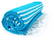 Basis hamam doek | 100 x 180 cm | 150 g/m2 - Turquoise/white