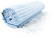 Basis hamam doek | 100 x 180 cm | 150 g/m2 - Light blue/white