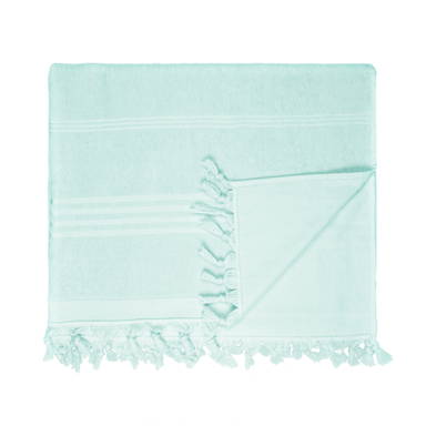 Drap de hammam Terry | 100 x 165 cm | 305 g/m2 - Menthe