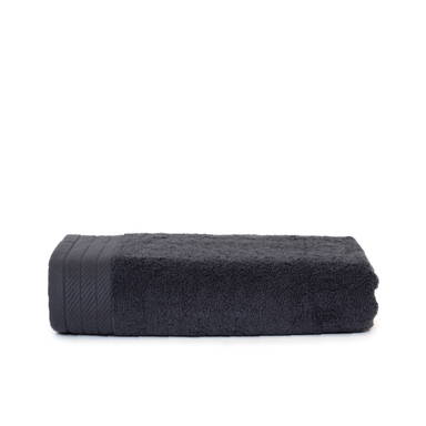Drap de plage en coton bio | 100 x 180 cm | 550 gr/m2 - Anthracite