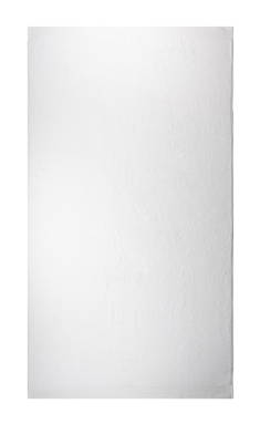 Drap de plage en coton bio | 100 x 180 cm | 550 gr/m2 - Blanc