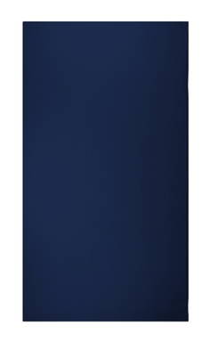 Drap de plage en coton bio | 100 x 180 cm | 550 gr/m2 - Bleu marine