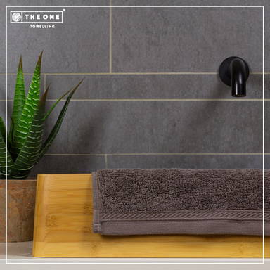 Organic Cotton Guest Towel | 30 x 50 cm | 550 gr/m2 - Taupe