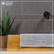 Handdoek van organisch katoen | 50 x 100 cm | 550 gr/m2 - Silver grey