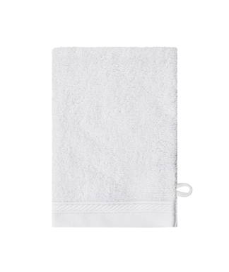 Gant de toilette en coton bio | 550 gr/m2 - Blanc