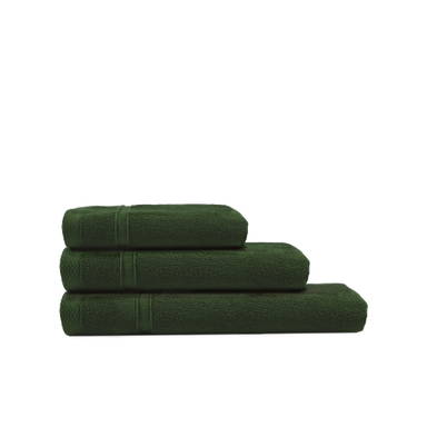 Recycled beach towel | 100 x 180 cm | 450 gsm - Bottle green