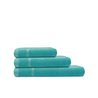 Serviette recyclée | 50 x 100 cm | 450 gr/m2 - Vert mer