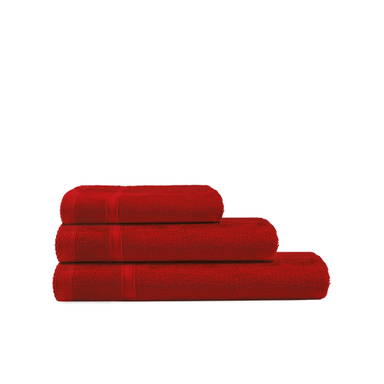 Serviette recyclée | 70 x 140 cm | 450 gr/m2 - Rouge bandera