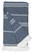 Recycled hamam doek | 100 x 180 cm | 300 g/m2 - Navy blue
