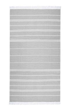 Recycled hamam doek | 100 x 180 cm | 300 g/m2 - Ash grey