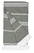 Recycled hamam doek | 100 x 180 cm | 300 g/m2 - Steel grey