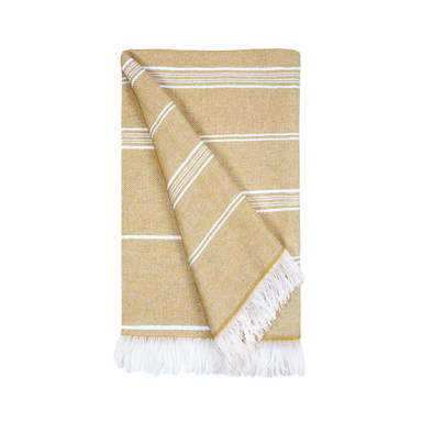 Recycled hamam doek | 100 x 180 cm | 300 g/m2 - Beige