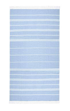 Recycled hamam doek | 100 x 180 cm | 300 g/m2 - Cobalt blue