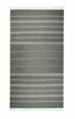 Recycled hamam doek | 100 x 180 cm | 300 g/m2 - Steel grey