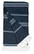 Recycled hamam doek | 100 x 180 cm | 300 g/m2 - Dark navy