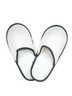 Blanc/anthracite