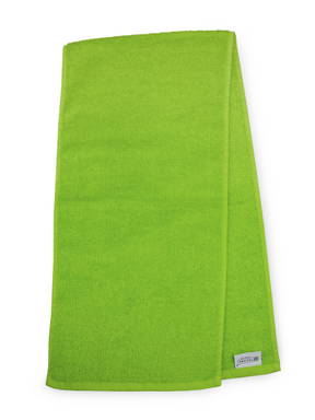 Sports Towel | 30 x 130 cm | 450 gsm - Lime green