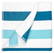 Stripe strandlaken | 90 x 190 cm | 550 gr/m2 - Petrol/mint