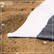 Stripe strandlaken | 90 x 190 cm | 550 gr/m2 - Anthracite/light grey