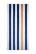 Stripe strandlaken | 90 x 190 cm | 550 gr/m2 - Navy blue/gold