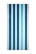 Stripe strandlaken | 90 x 190 cm | 550 gr/m2 - Petrol/mint