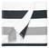 Stripe strandlaken | 90 x 190 cm | 550 gr/m2 - Anthracite/light grey