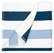Stripe strandlaken | 90 x 190 cm | 550 gr/m2 - Navy blue/light blue