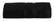 Ultra deluxe gastendoekje | 40 x 60 cm | 675 gr/m2 - Black