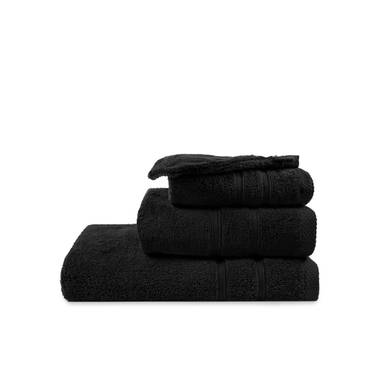 Gant de toilette ultra deluxe | 675 gr/m2 - Noir