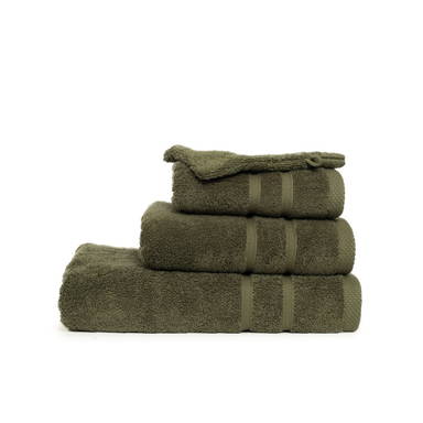 Gant de toilette ultra deluxe | 675 gr/m2 - Vert olive